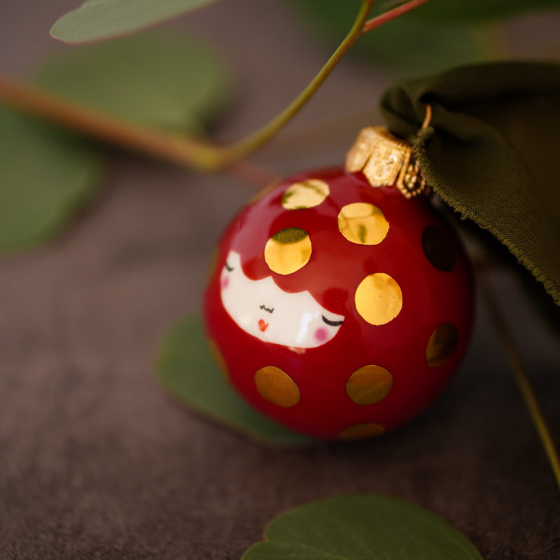 Marinski Heartmades Fairy Christmas Tree Baubles Ornaments