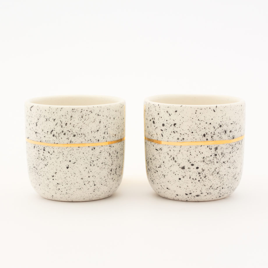 Landscapes collection ceramic cups by Marinski Heartmades