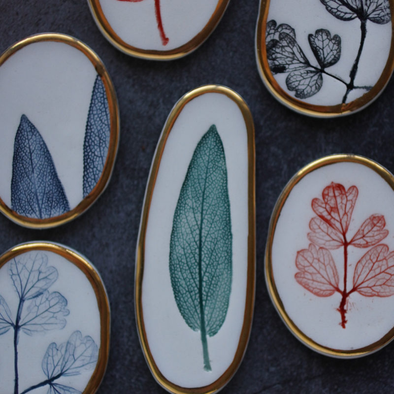 "Wearable Nature" brooches