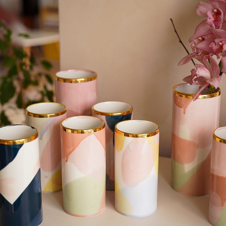 Handmade ceramic Vase by Marinski Heartmades