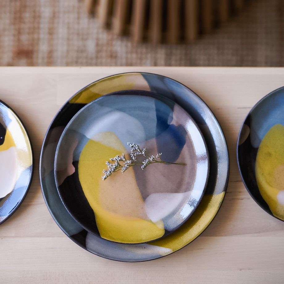 Marinski Heartmades Stoneware plates